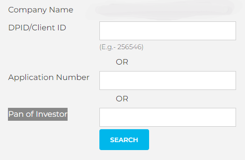 Innomet IPO Allotment Status Page