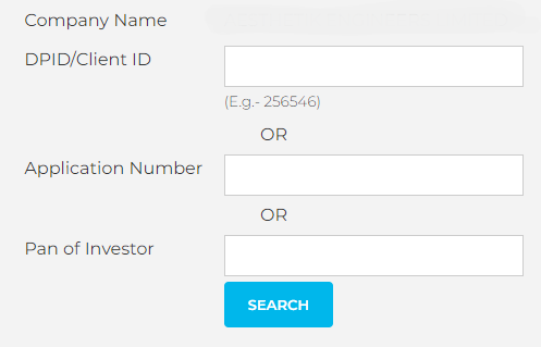 Share Samadhan Limited IPO Allotment Status